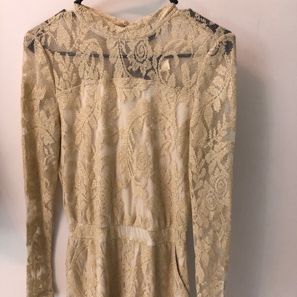 Vero Moda Gold Romper - Picture 1 of 4